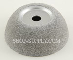 2 1/2 " Rubber Hog Fine Grit Buffing Cone